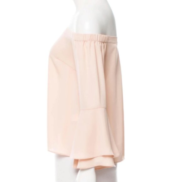 Amanda Uprichard Arabelle Off-the-Shoulder Blouse - Picture 2 of 3